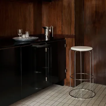 Wire VP16 바 스툴 - 스테인레스 스틸, 75 cm - &Tradition | 앤트레디션