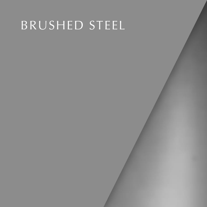 샴페인 플로어 조명 베이스 - Brushed steel - Umage | 우메이