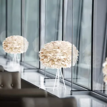 이오에스 깃털 전등갓 라이트 브라운 - Medium, 45cm - Umage | 우메이