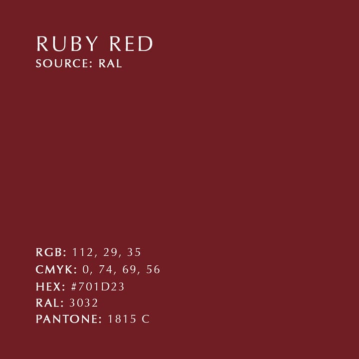 아스테리아 펜던트 조명 mini - Ruby red - Umage | 우메이