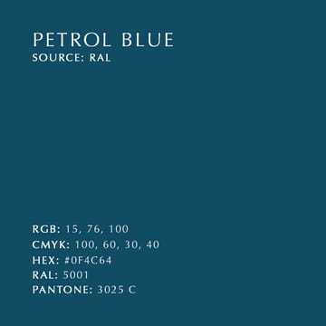 알루비아 펜던트 조명용 전등갓 petrol blue - 40 cm - Umage | 우메이