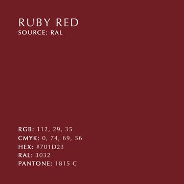 알루비아 펜던트 조명용 전등갓 ruby red - 40 cm - Umage | 우메이