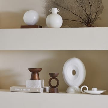 플로렌스 캔들 스틱 Ø15.3 cm - White - URBAN NATURE CULTURE | 어반네이처컬처