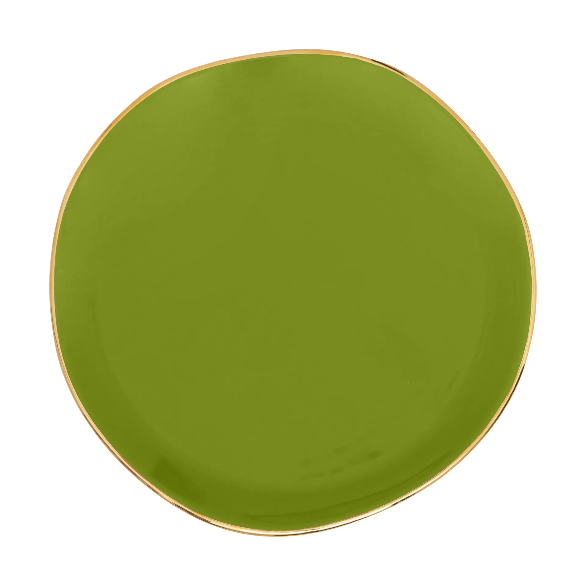 굿모닝 접시 17 cm 화이트, Evergreen sprig URBAN NATURE CULTURE | 어반네이처컬처