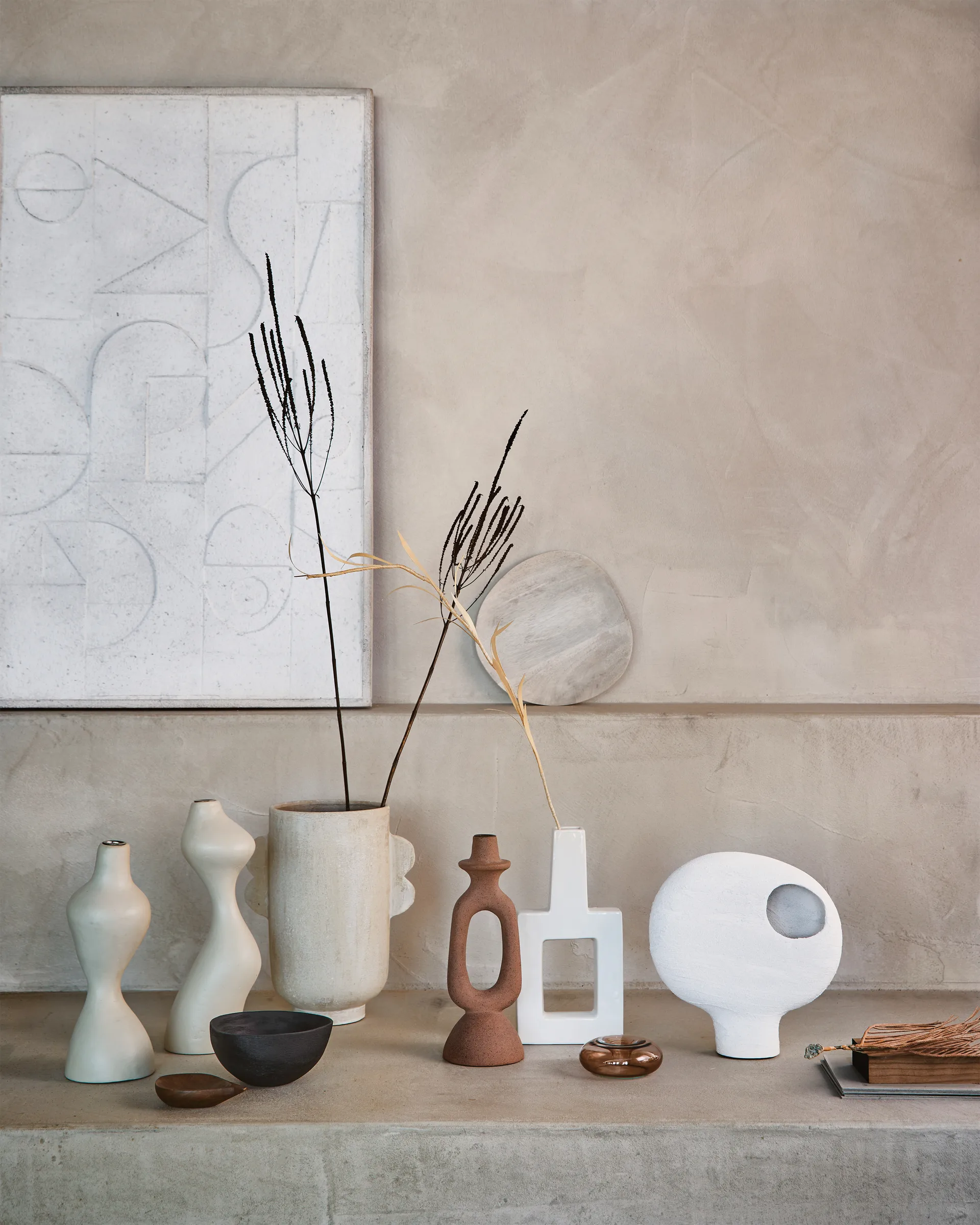 스피어 화병 27 cm, White URBAN NATURE CULTURE | 어반네이처컬처