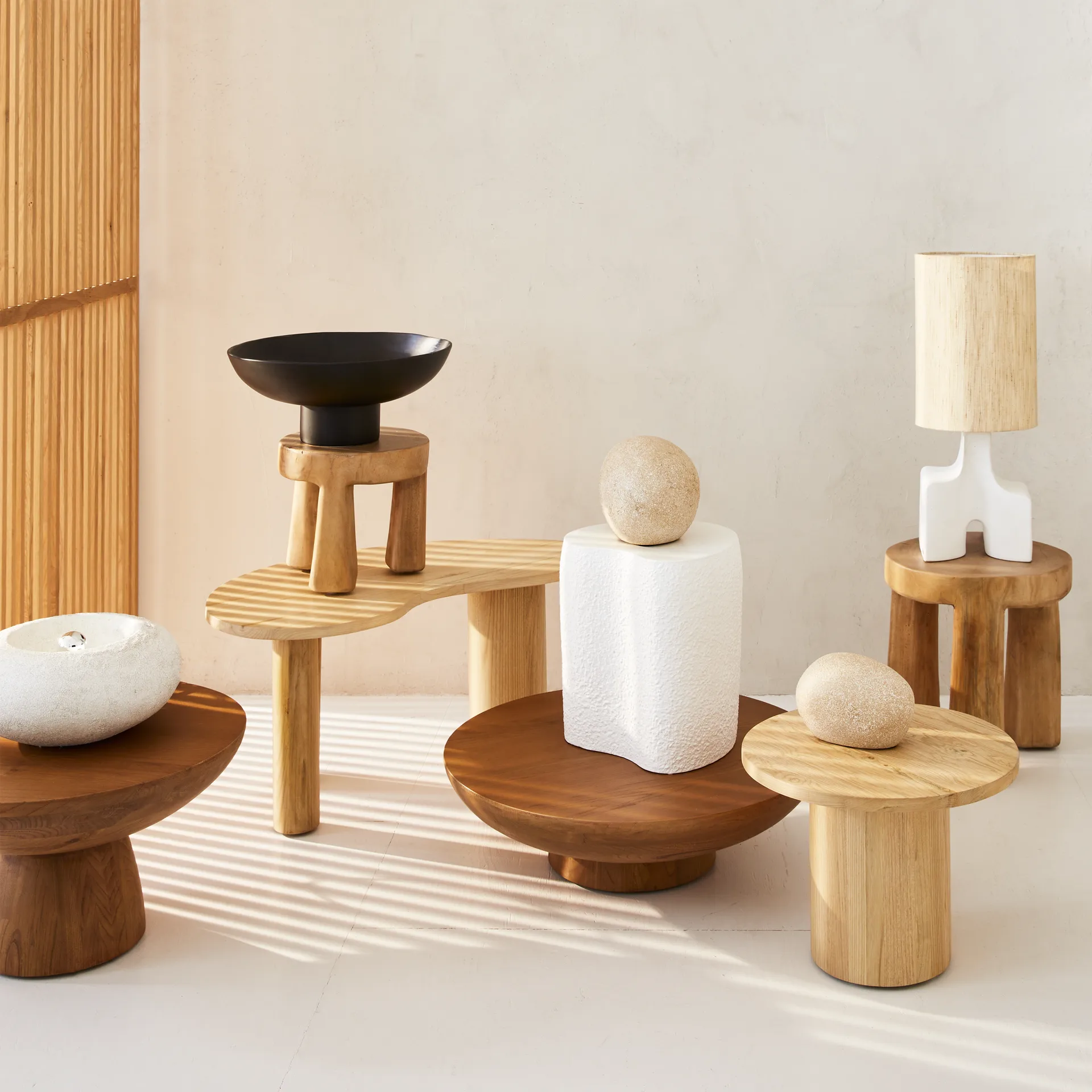 돈나 스툴 Ø27x25 cm, Natural URBAN NATURE CULTURE | 어반네이처컬처