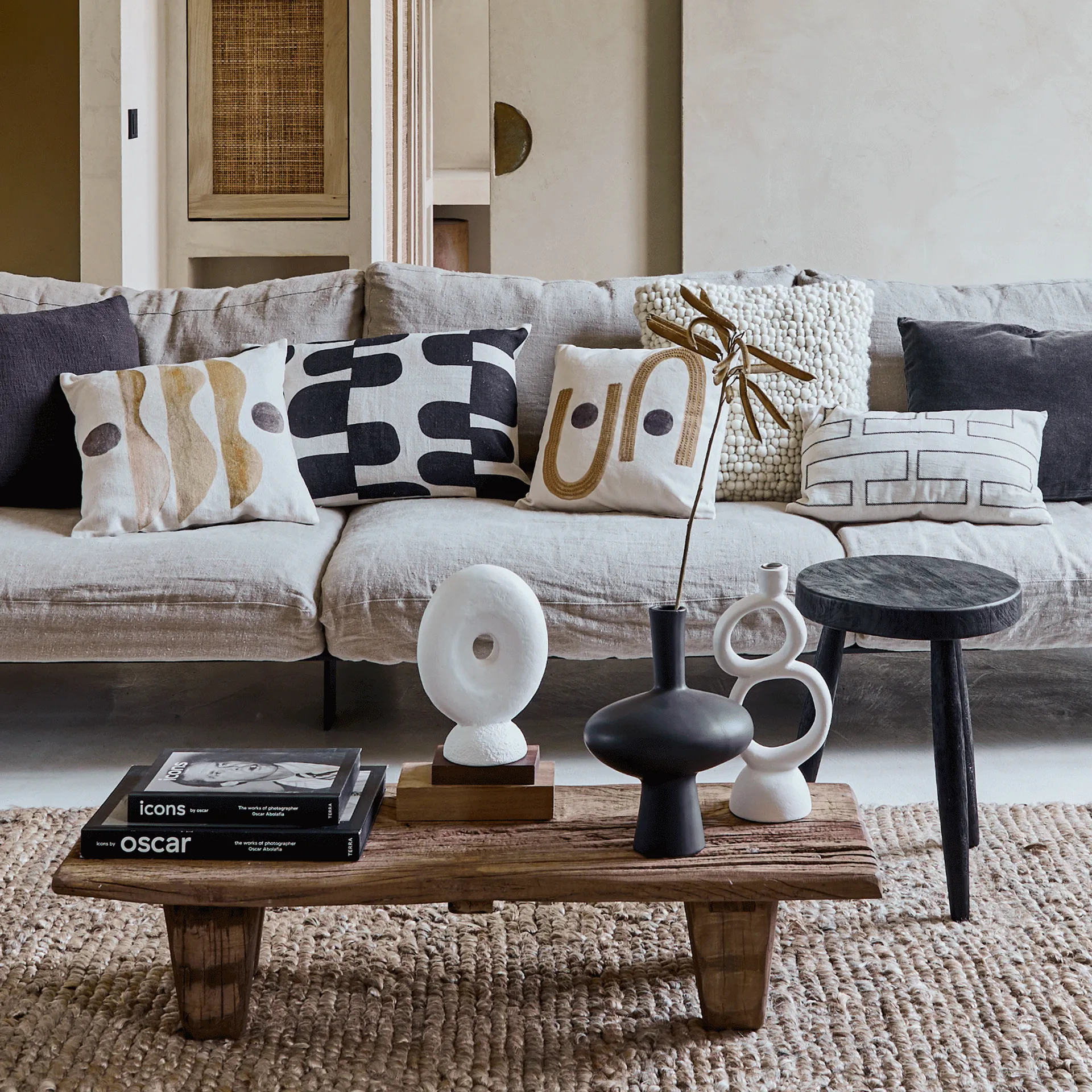 모로제타 화병 30 cm, Black URBAN NATURE CULTURE | 어반네이처컬처