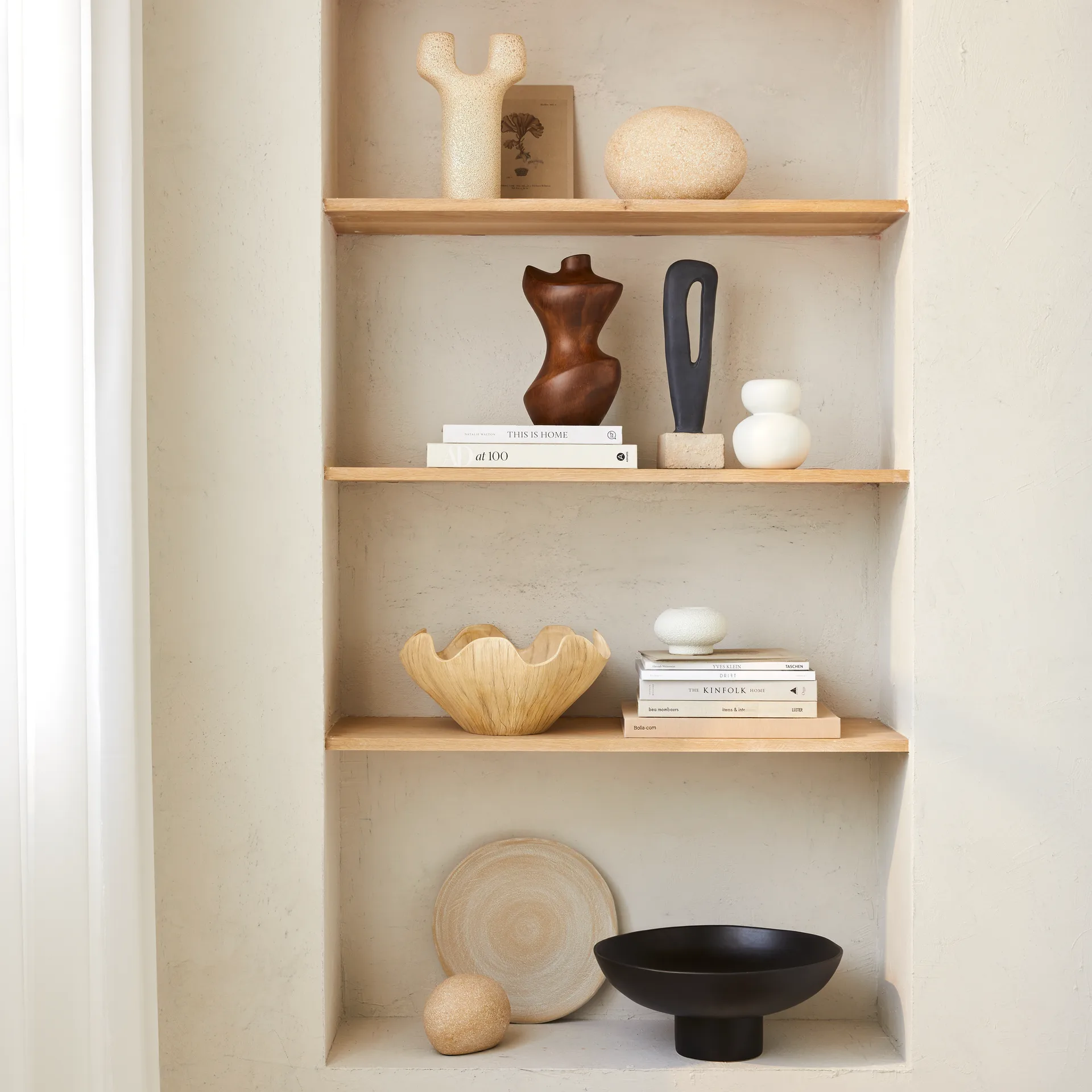 헤라 장식용 보울 Ø35 cm, Natural URBAN NATURE CULTURE | 어반네이처컬처