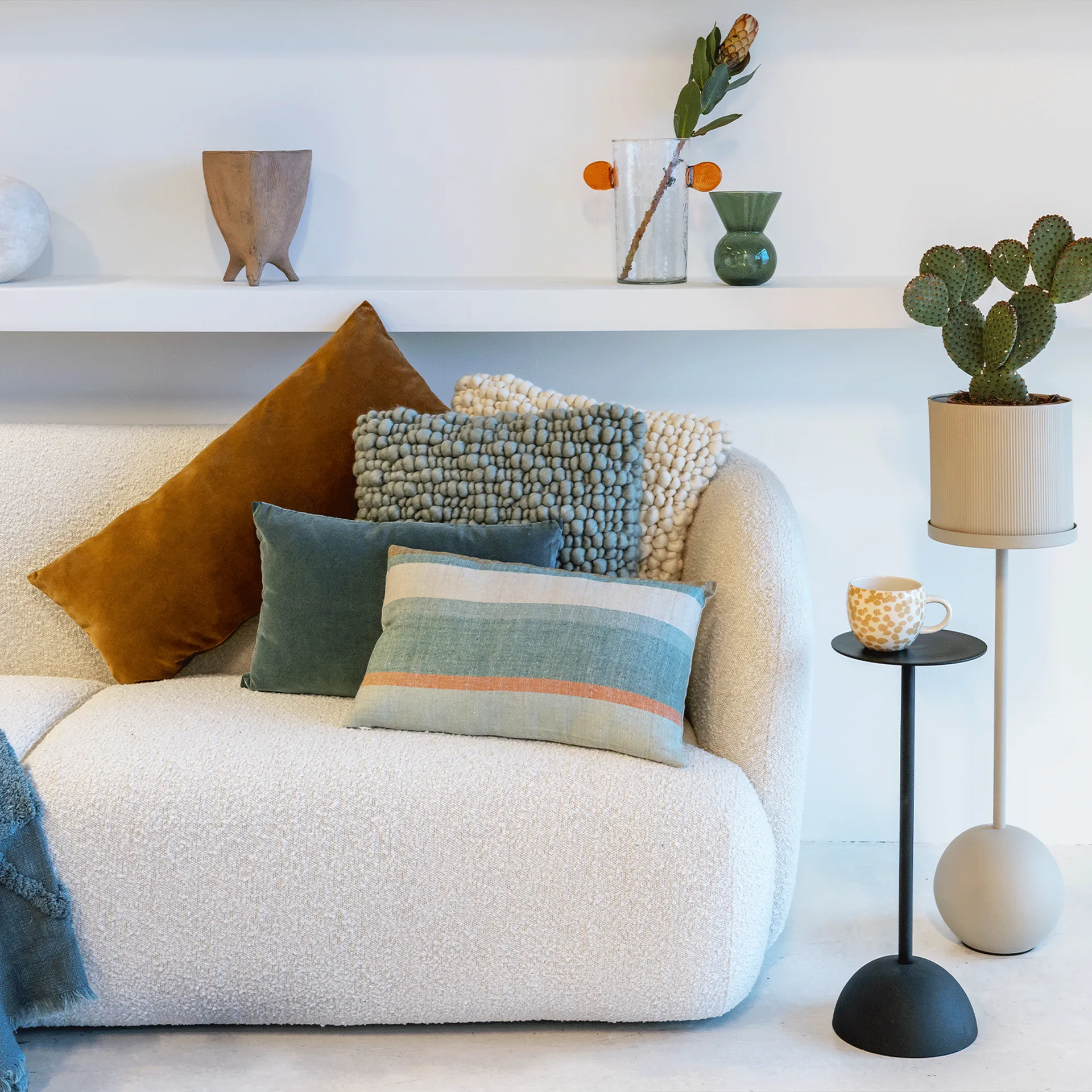 울 3D 쿠션 45x45 cm, Lilypad URBAN NATURE CULTURE | 어반네이처컬처