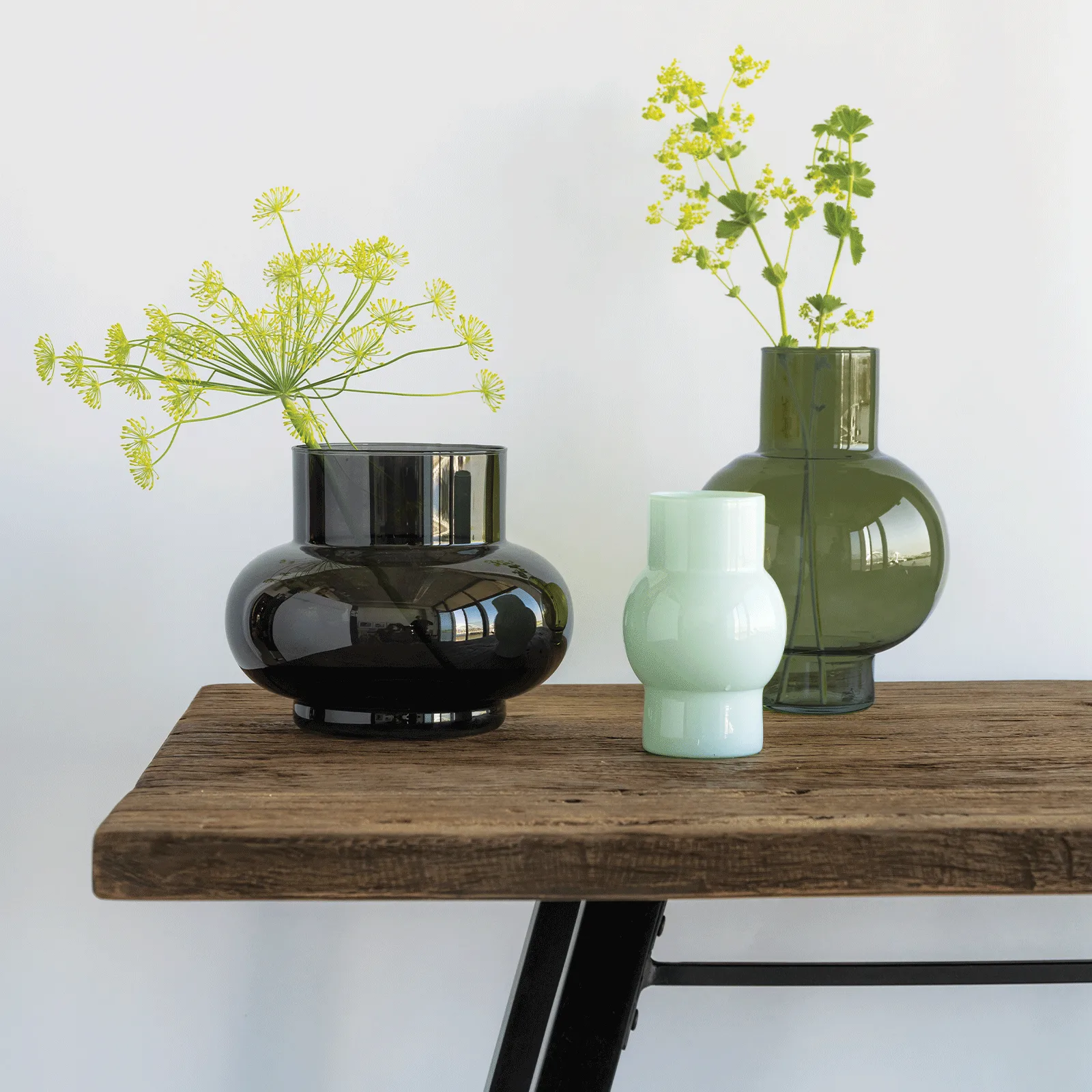 터미 B 화병 17.5 cm, Black URBAN NATURE CULTURE | 어반네이처컬처