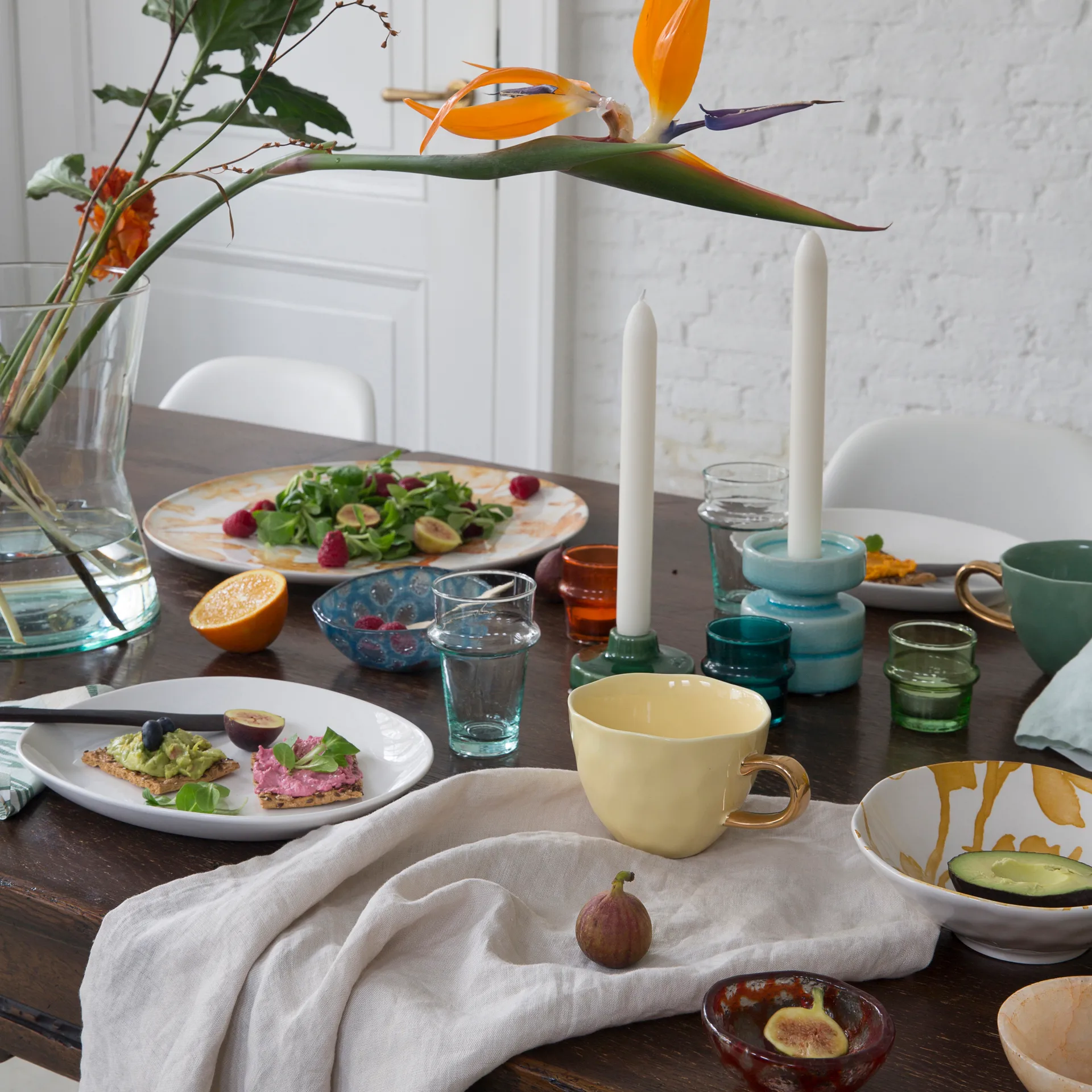 유리컵 스몰, Clear-green URBAN NATURE CULTURE | 어반네이처컬처