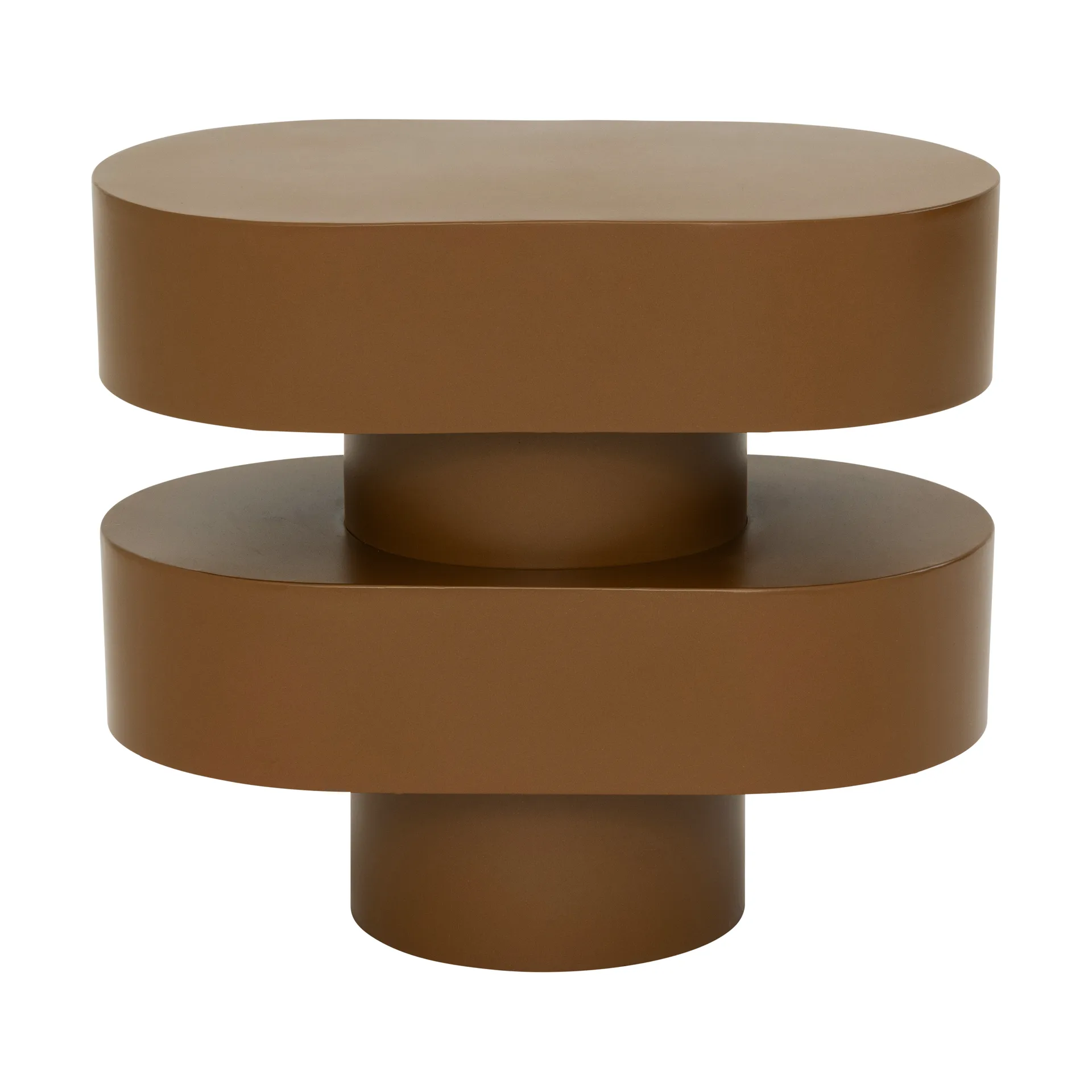 Oval 사이드 테이블 34 cm, Golden brown URBAN NATURE CULTURE | 어반네이처컬처