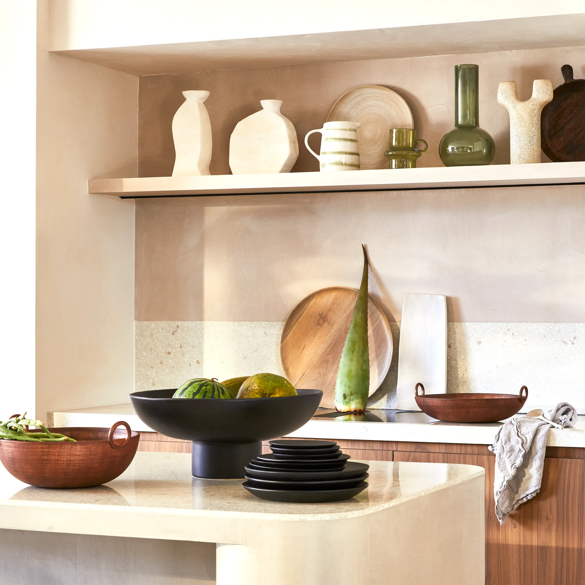 Sassi B 캔들 스틱스 30 cm, Chalk URBAN NATURE CULTURE | 어반네이처컬처