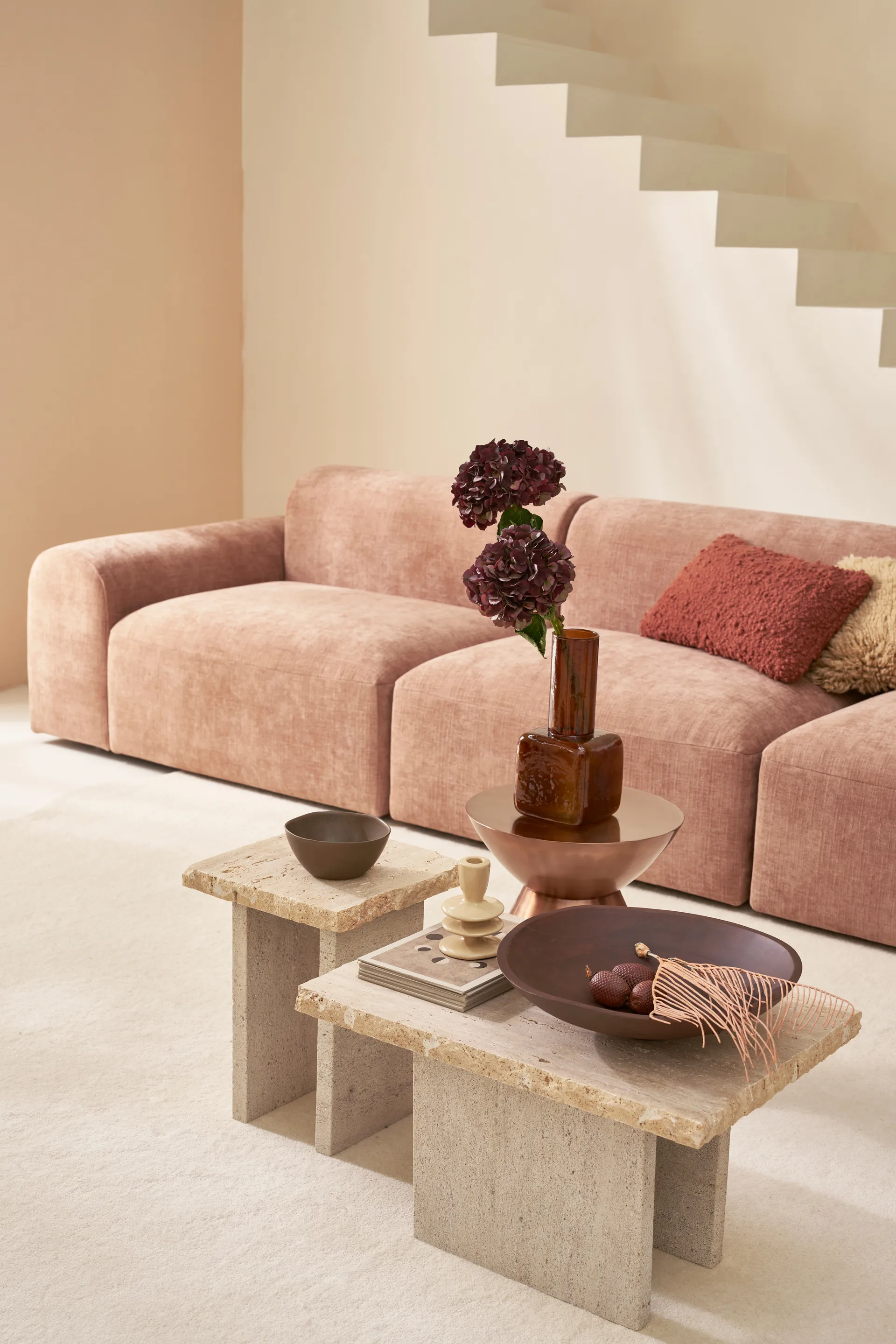 Sora 화병 30 cm, Golden brown URBAN NATURE CULTURE | 어반네이처컬처