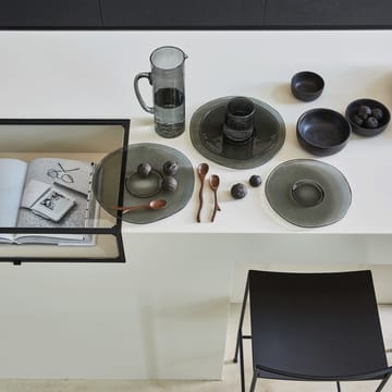UNC 접시 리사이클 글라스 Ø28 cm - Ebony - URBAN NATURE CULTURE | 어반네이처컬처