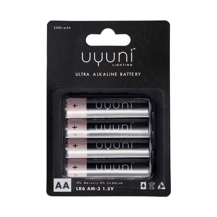 Uyuni 배터리 4개 세트 - AA - Uyuni Lighting | 우유니 라이팅