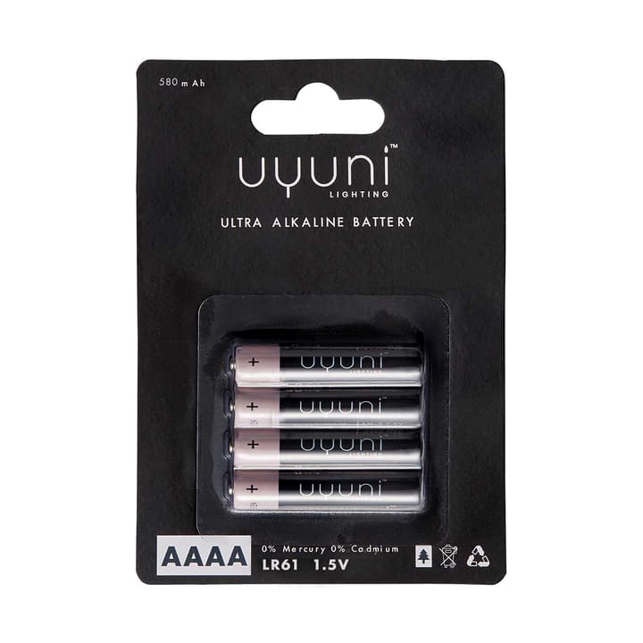 Uyuni 배터리 4개 세트 - AAAA - Uyuni Lighting | 우유니 라이팅
