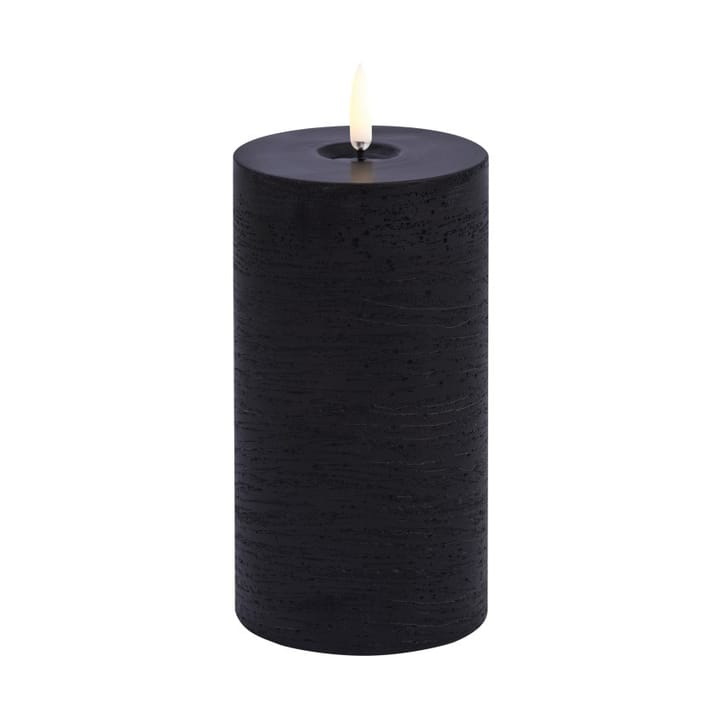 Uyuni LED 블록 캔들 멜티드 - Black rustic, Ø7.8x15 cm - Uyuni Lighting | 우유니 라이팅