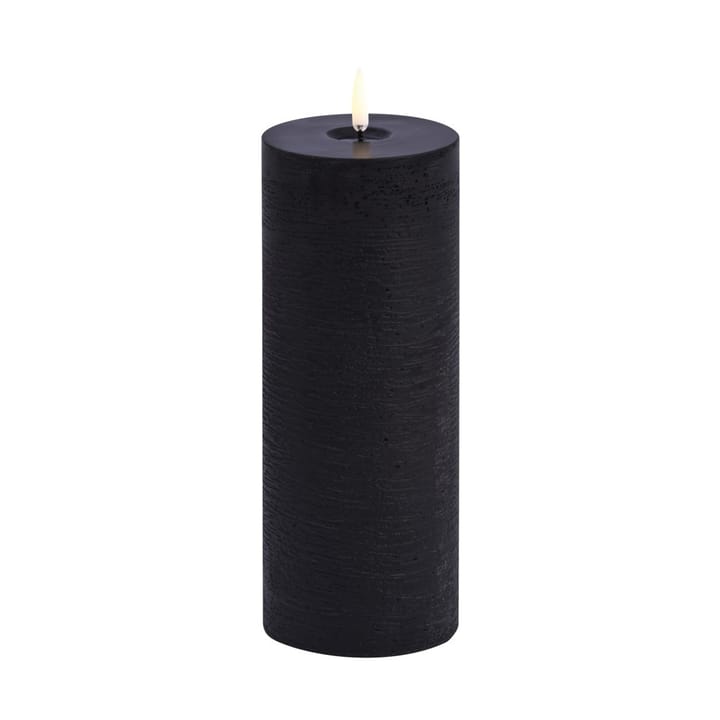 Uyuni LED 블록 캔들 멜티드 - Black rustic, Ø7.8x20 cm - Uyuni Lighting | 우유니 라이팅