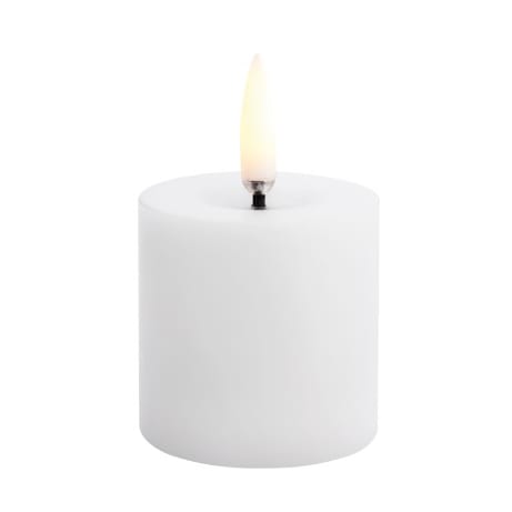 Uyuni LED 블록 캔들 멜티드 - White, Ø5x4.5 cm - Uyuni Lighting | 우유니 라이팅