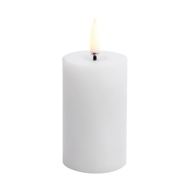Uyuni LED 블록 캔들 멜티드 - White, Ø5x7.5 cm - Uyuni Lighting | 우유니 라이팅