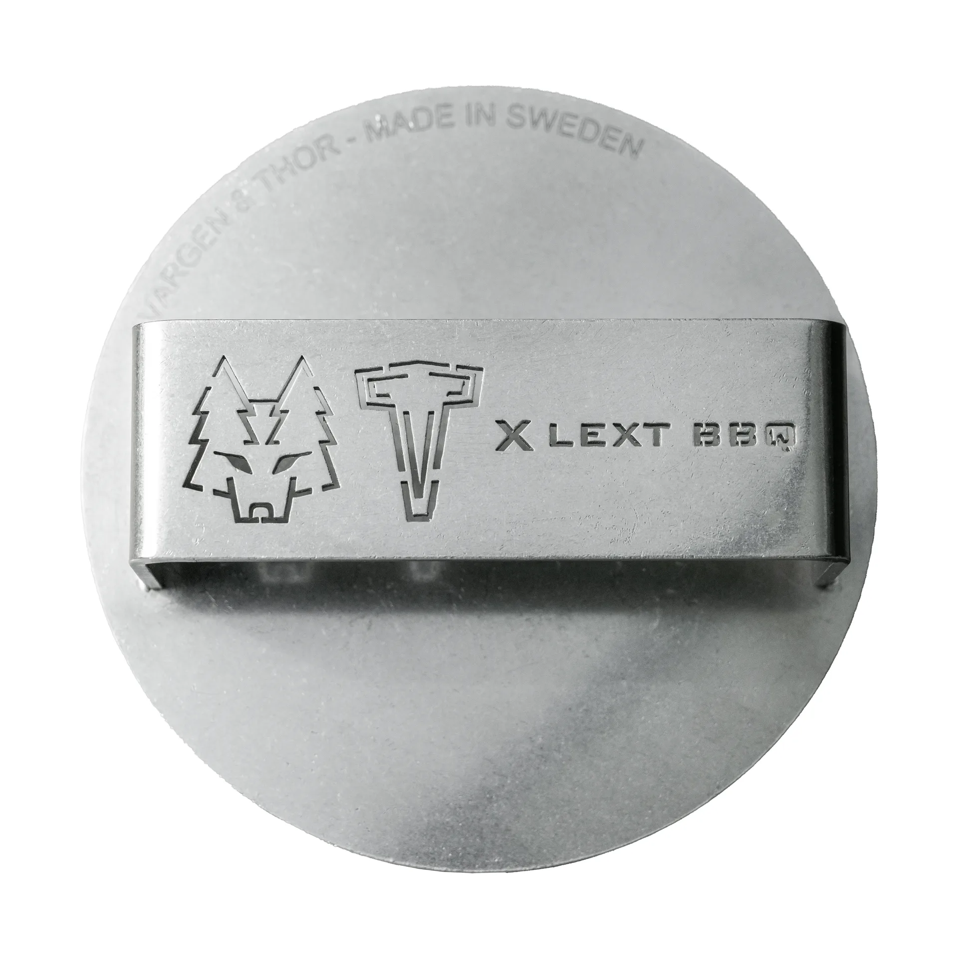 글래드 버거 프레스 14 cm, Polished steel Vargen & Thor