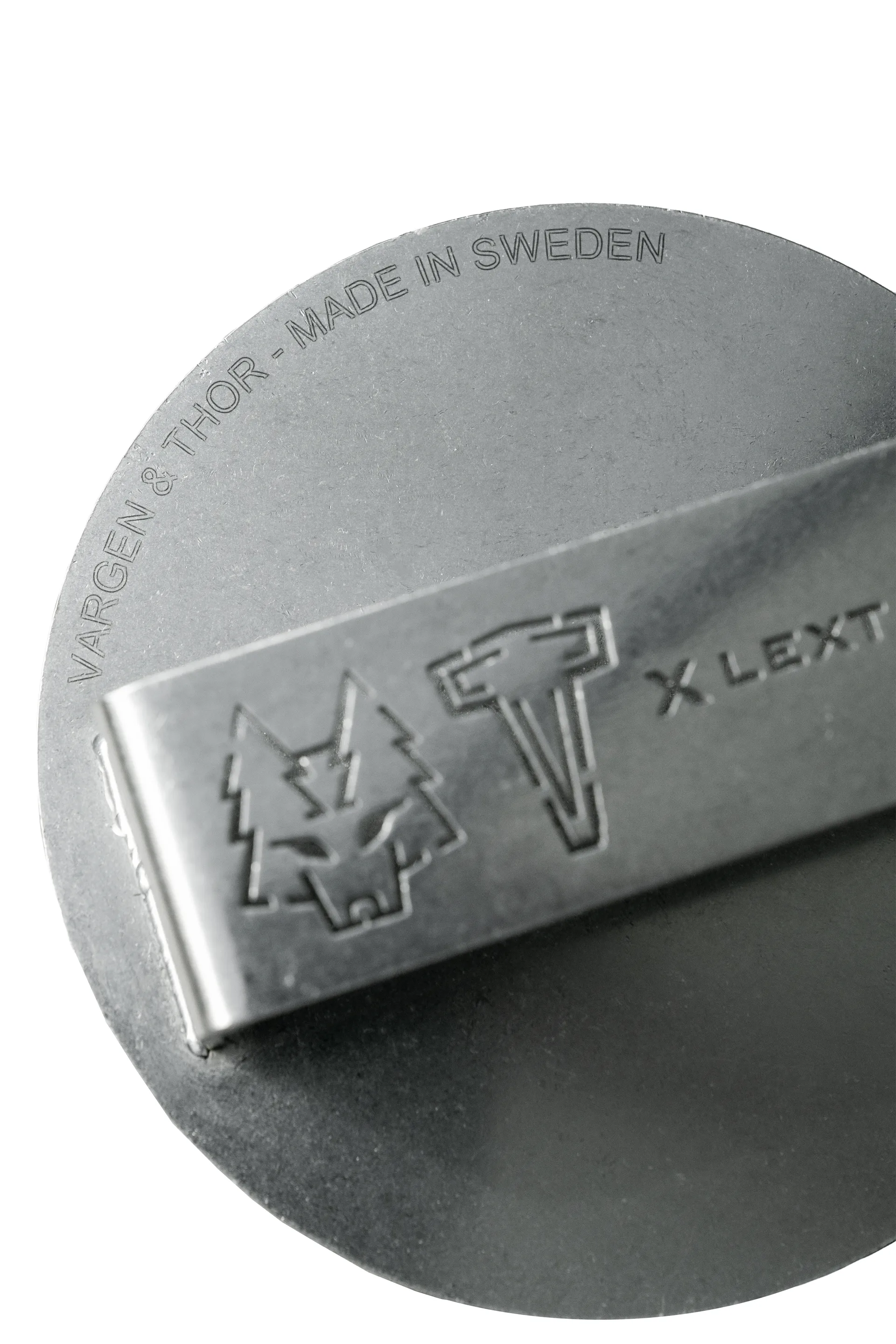 글래드 버거 프레스 14 cm, Polished steel Vargen & Thor