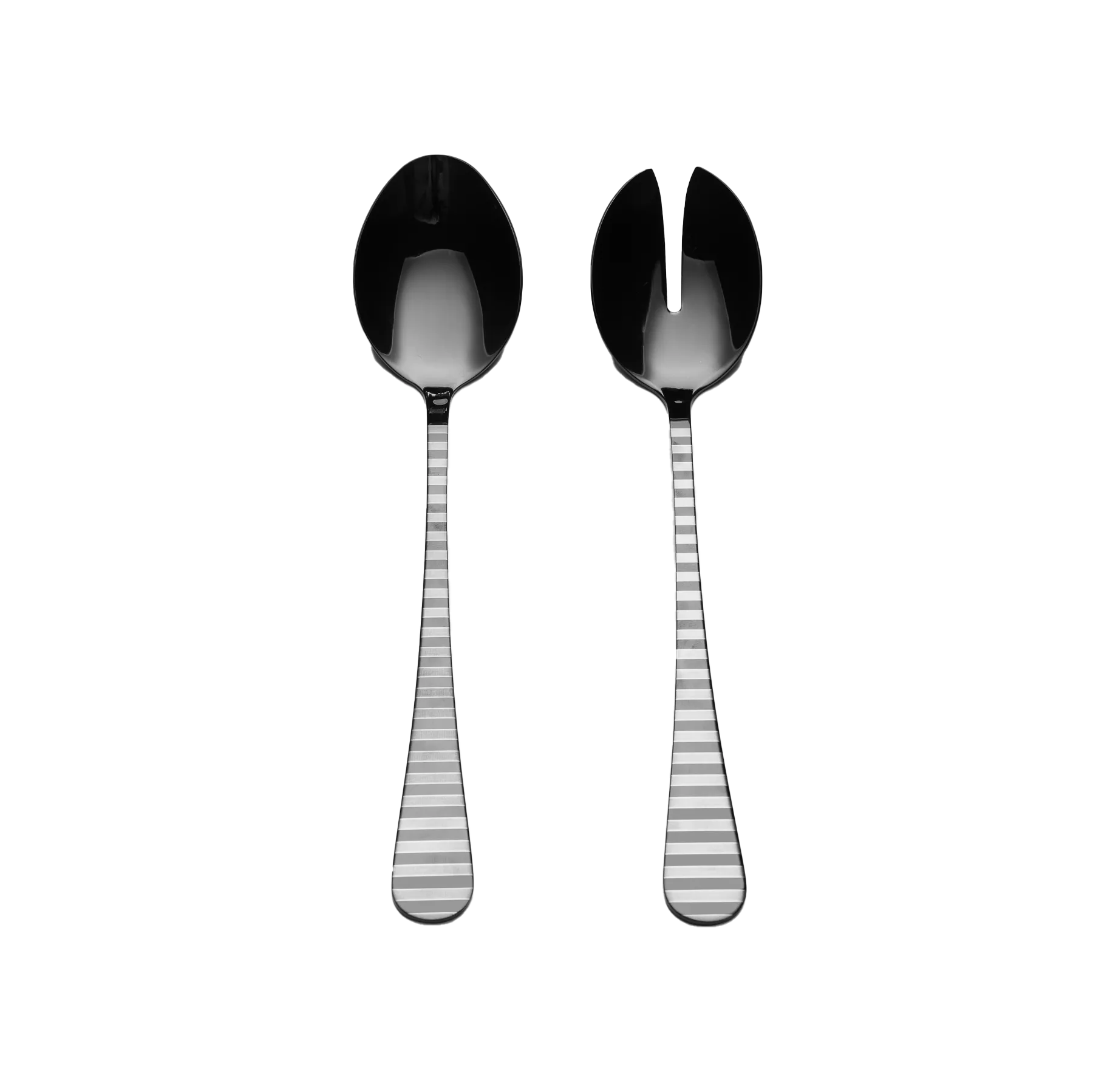 지브라 샐러드 서버 2개 세트, Zebra Pattern Vargen & Thor