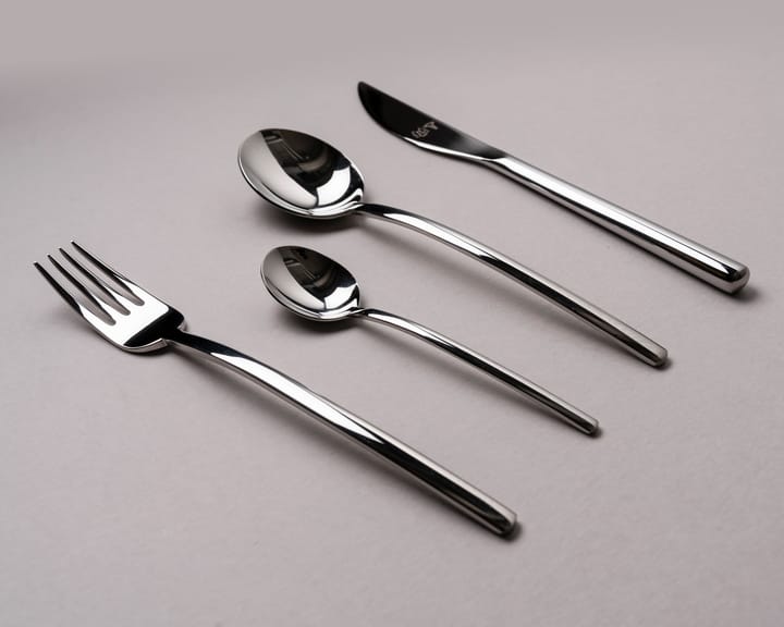 BAMBINI 수저 세트 16개, Polished steel Vargen & Thor