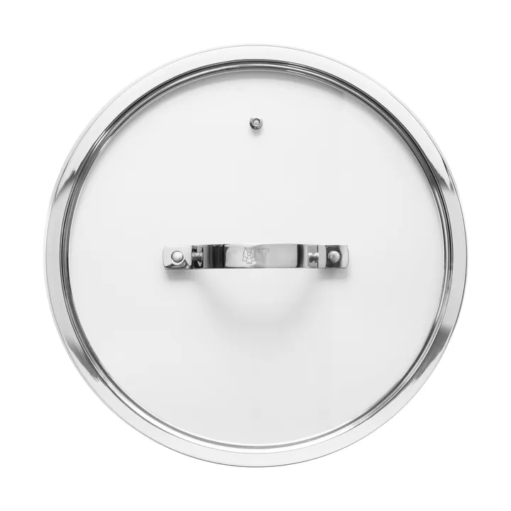 Bas 유리 뚜껑 - Silver, Ø28 cm - Vargen & Thor