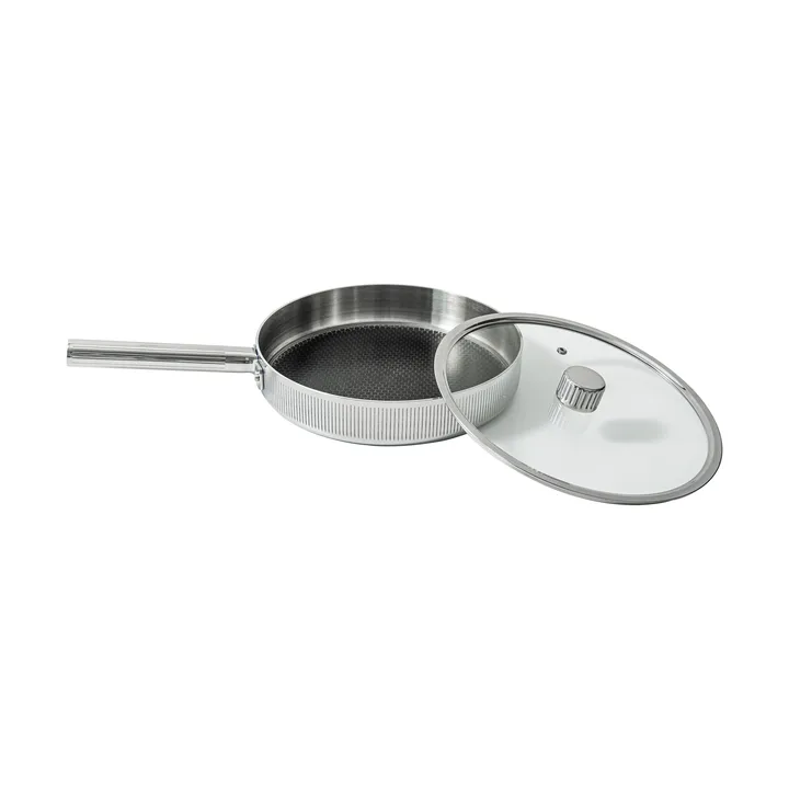 Glima 트랙터 팬 - 스테인리스 스틸, Ø28 cm - Vargen & Thor