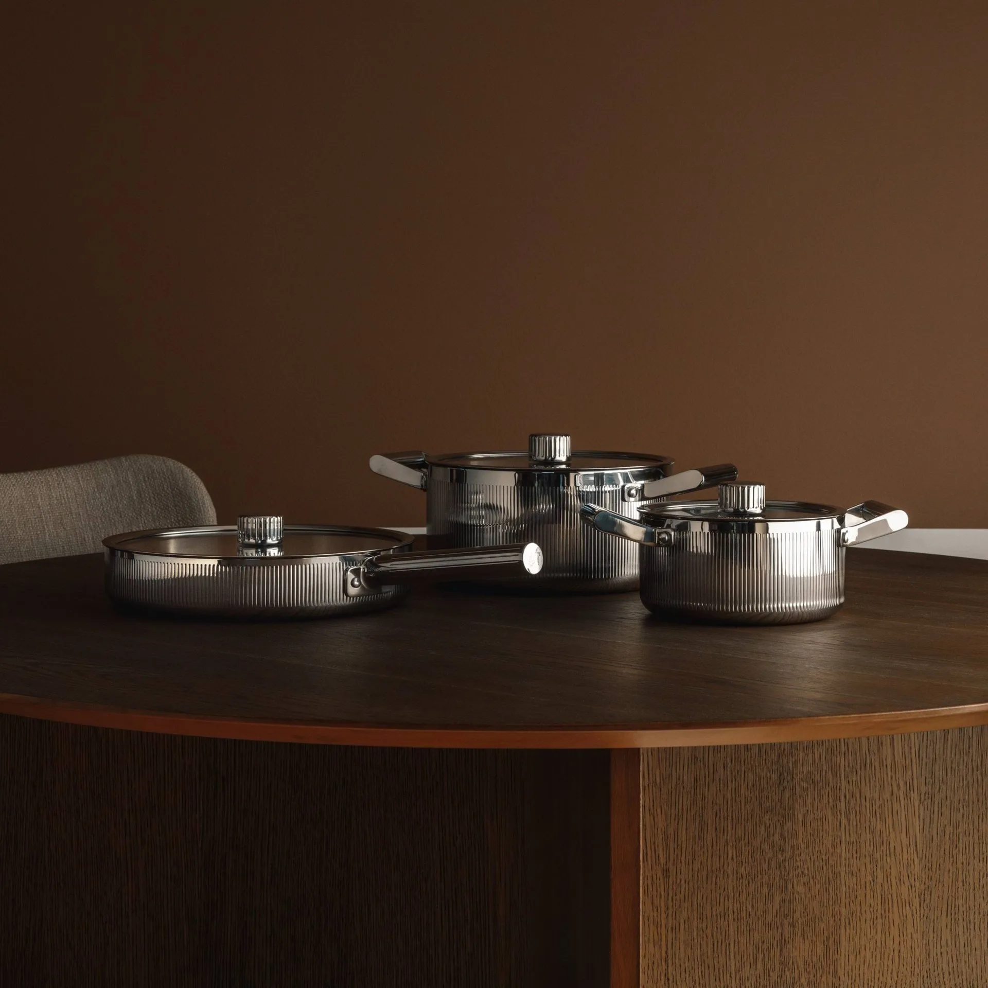 Glima Pro plus 냄비 세트, Stainless steel, 6 pieces Vargen & Thor