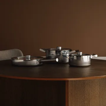 Glima Pro plus 냄비 세트 - Stainless steel, 6 pieces - Vargen & Thor