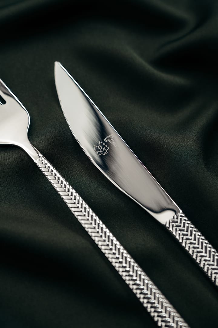 Glod 커트러리 16 pieces, Fishbone pattern Vargen & Thor