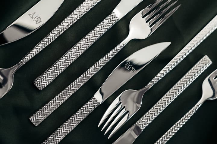 Glod 커트러리 16 pieces, Fishbone pattern Vargen & Thor