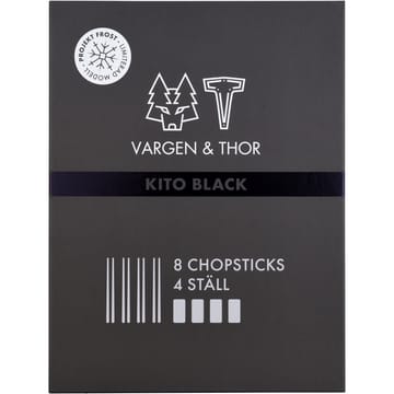 Kito 젓가락 4개 세트 - Black - Vargen & Thor