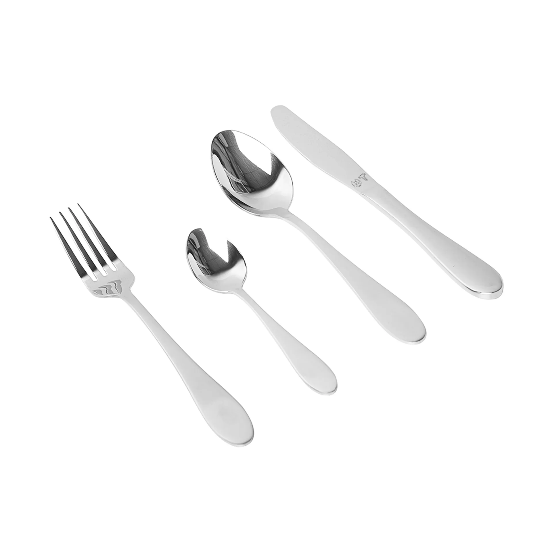 Nord 커트러리 16개 세트, Polerat silver Vargen & Thor