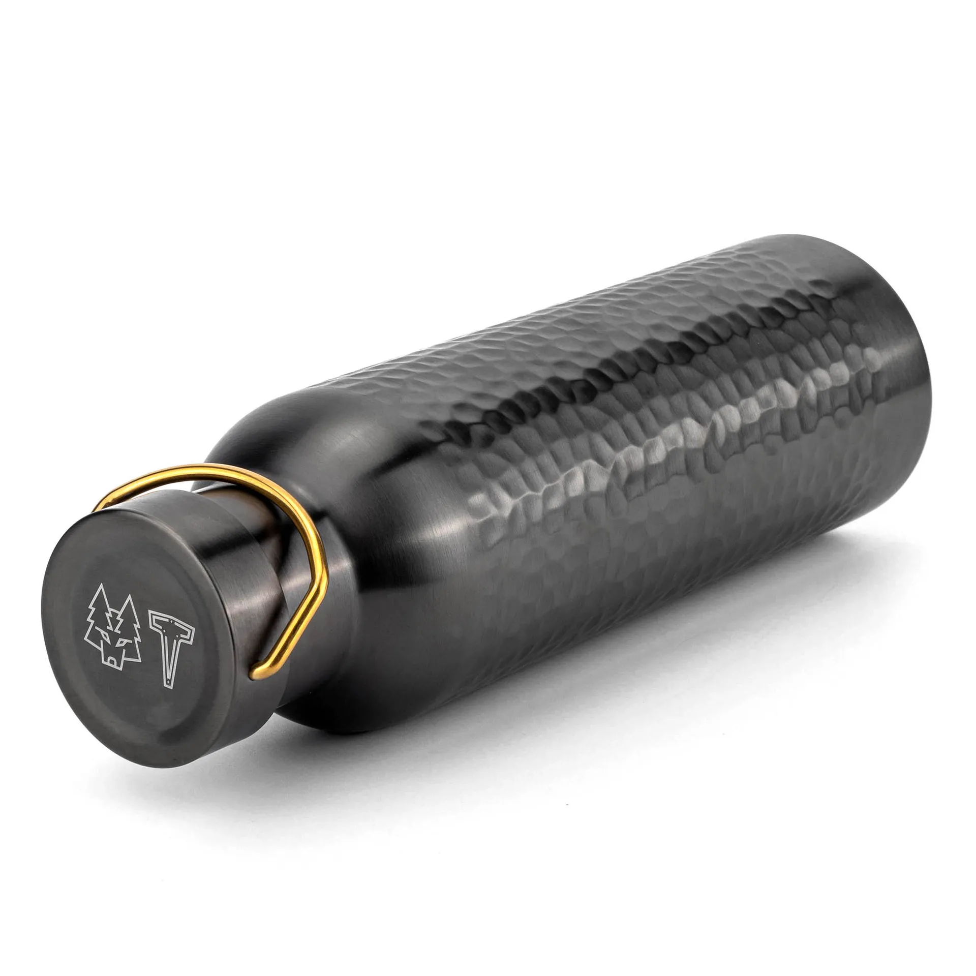 SNÖRÖK 보온병 750ml, Matte black Vargen & Thor