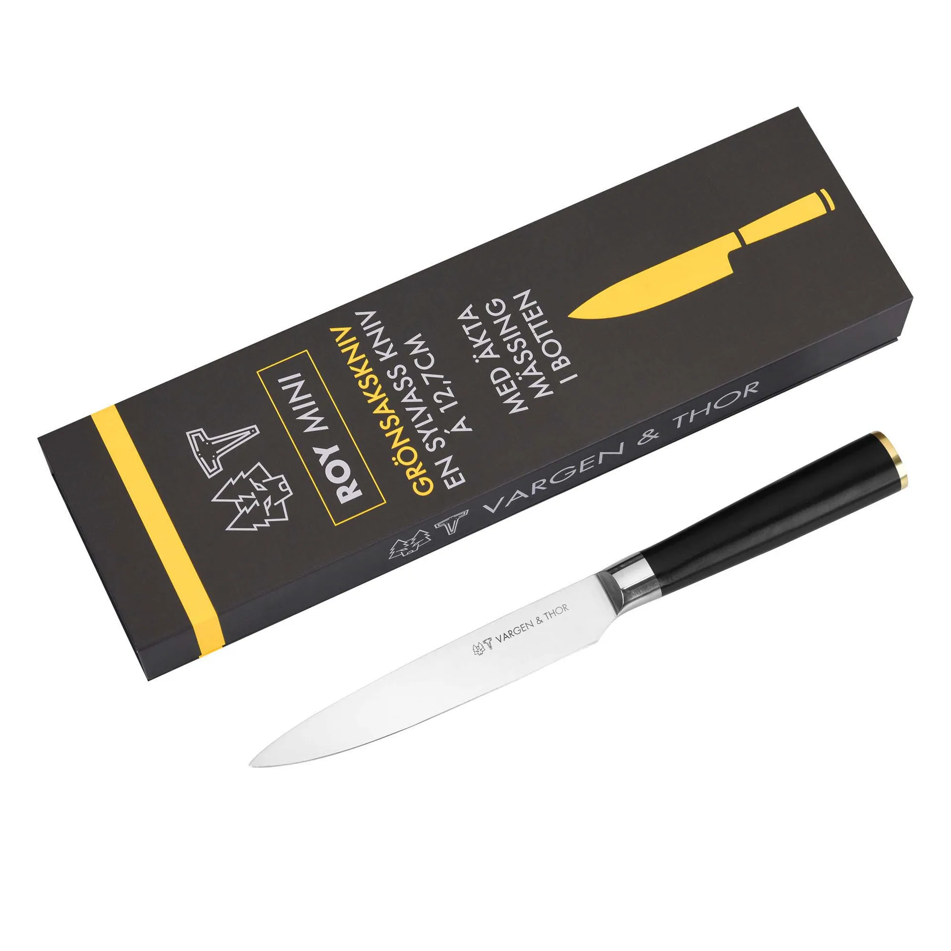 Vargavinter 베지터블 나이프 12.7 cm, Roy Mini Vargen & Thor