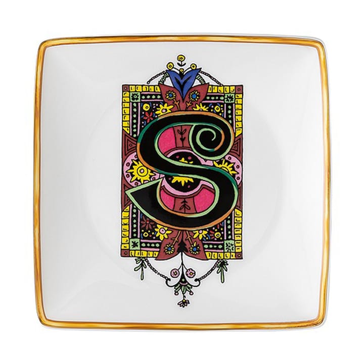 홀리데이 알파벳 소서 12 cm 7개 세트, Versace Versace | 베르사체