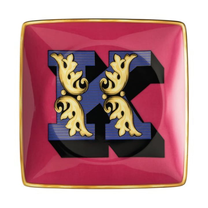 홀리데이 알파벳 소서 12 cm - K - Versace | 베르사체