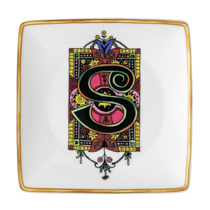 홀리데이 알파벳 소서 12 cm - S - Versace | 베르사체
