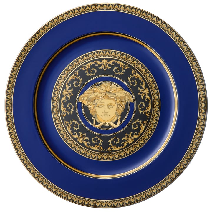 베르사체 메두사 블루 서빙 접시 - 33 cm - Versace | 베르사체