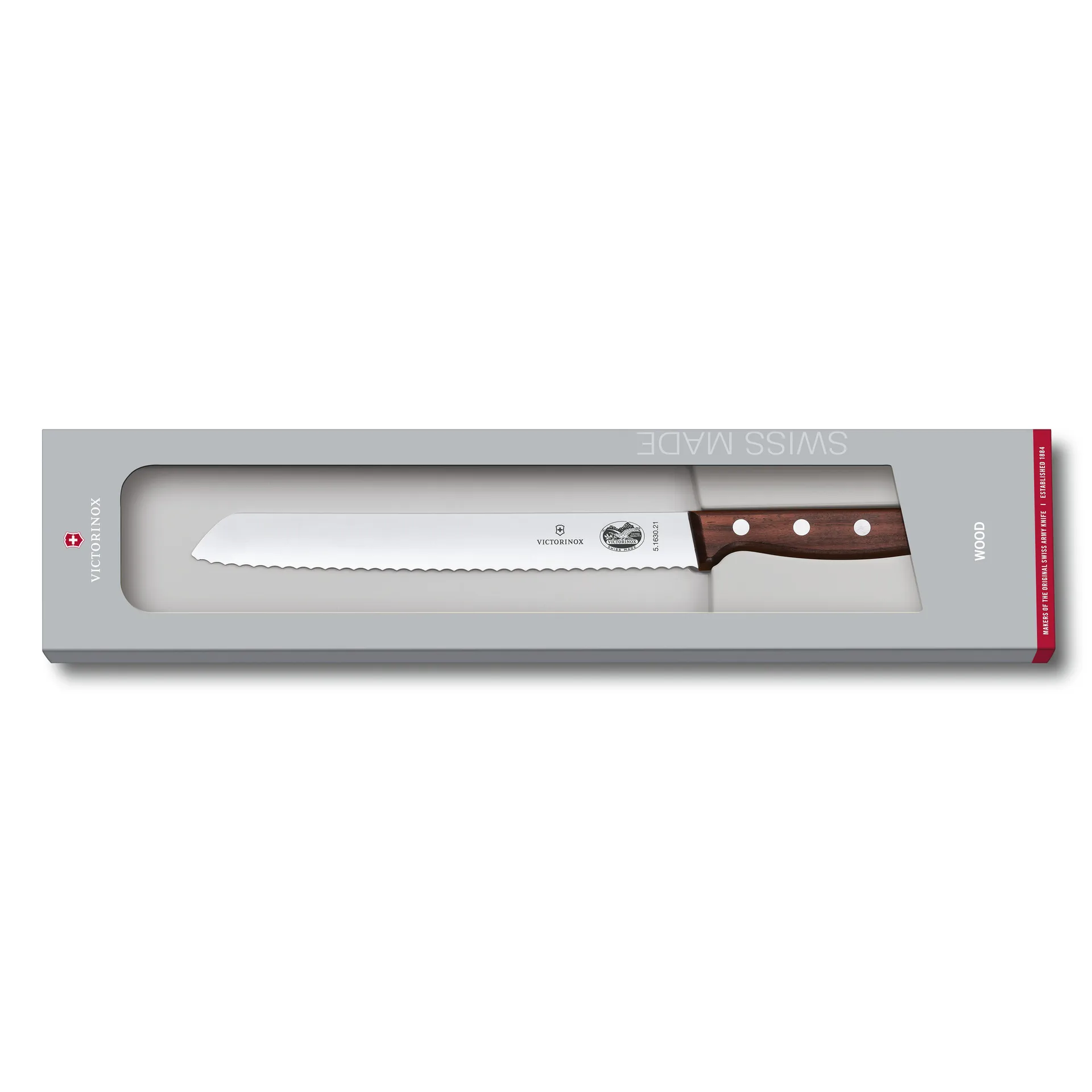 우드 브레드 나이프 21 cm, Stainless steel-maple Victorinox | 빅토리녹스