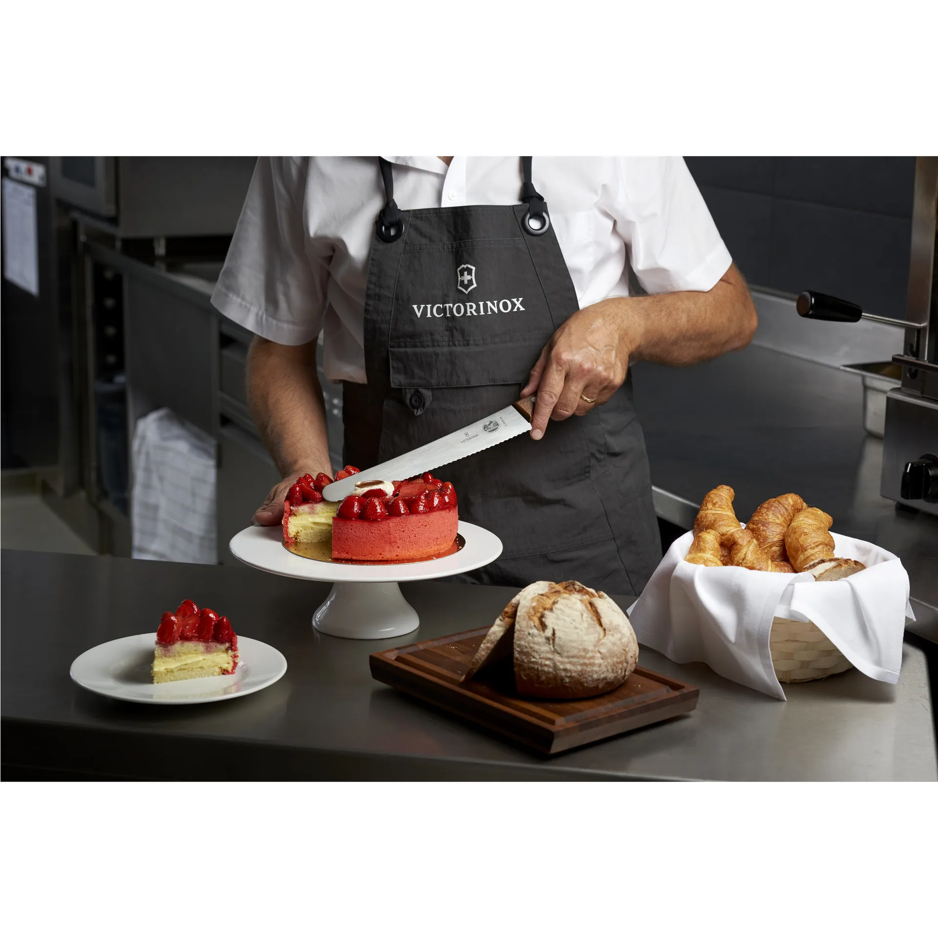 우드 브레드 나이프 26 cm, Stainless steel-maple Victorinox | 빅토리녹스