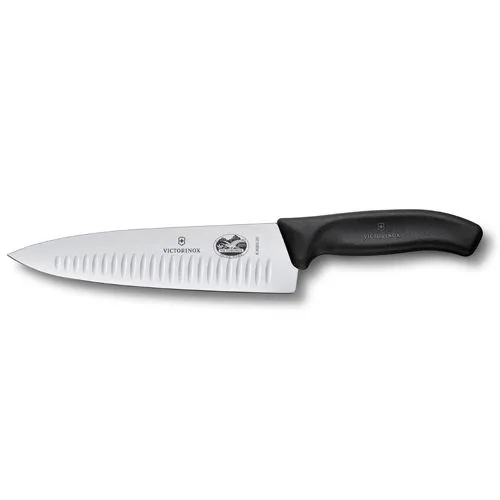 Victorinox 셰프 나이프 톱니 모양 20cm, Black Victorinox | 빅토리녹스