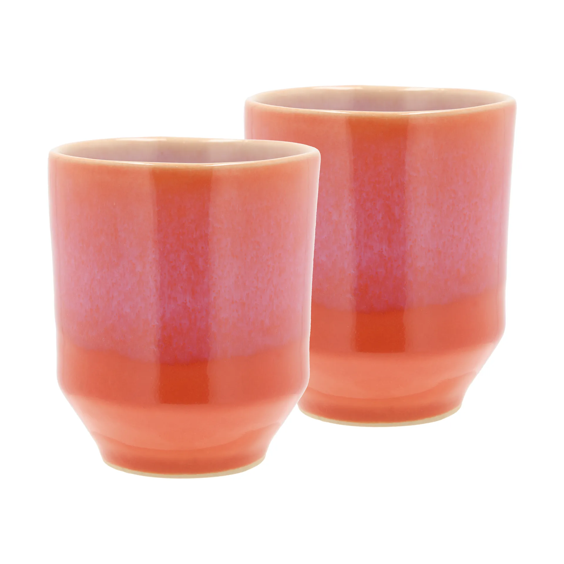 스타일즈 머그 18 cl 2개 세트, Purple-orange Villa Collection | 빌라 콜렉션