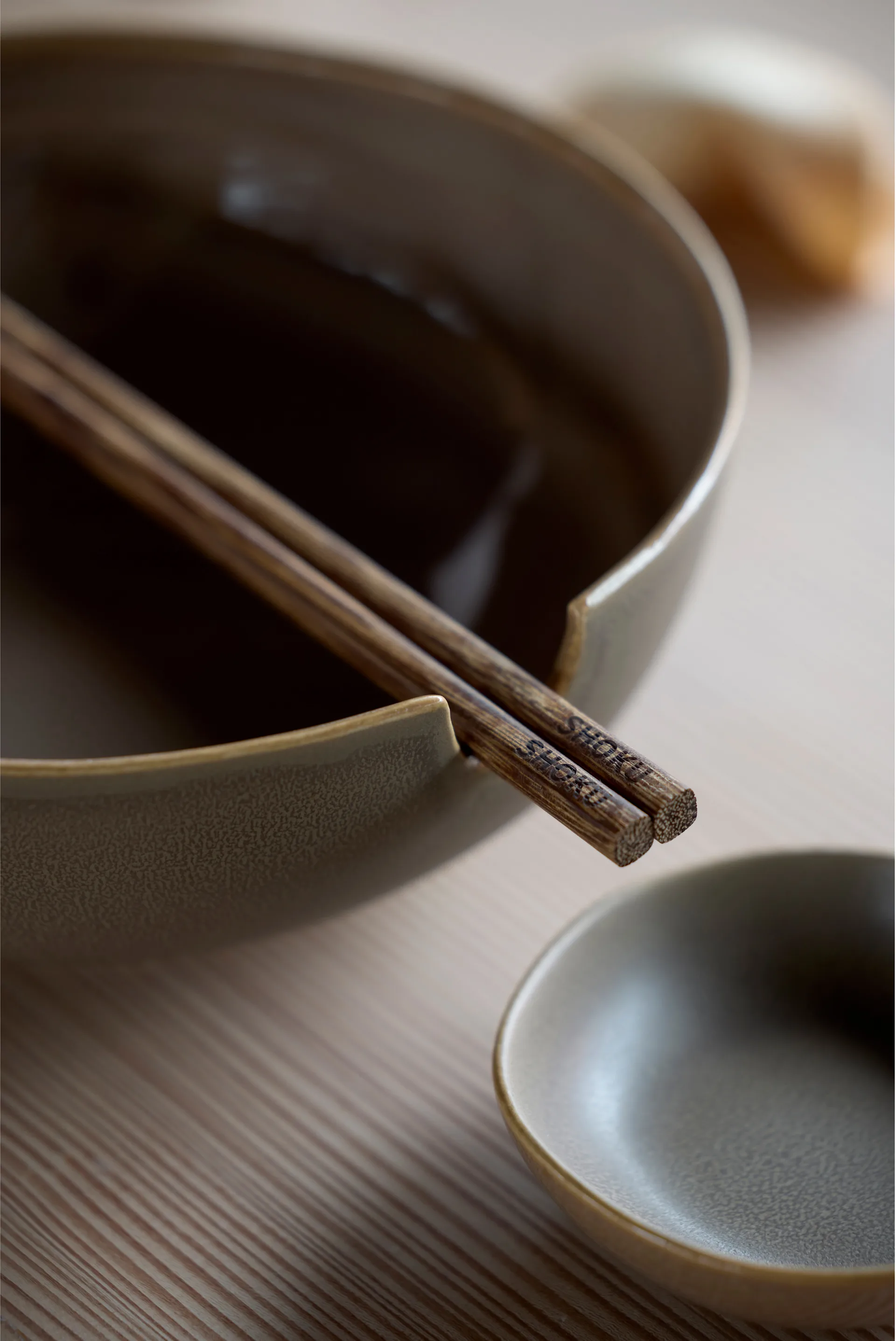 쇼쿠 라면 보울 Ø18.5 cm, Warm Brown Villa Collection | 빌라 콜렉션