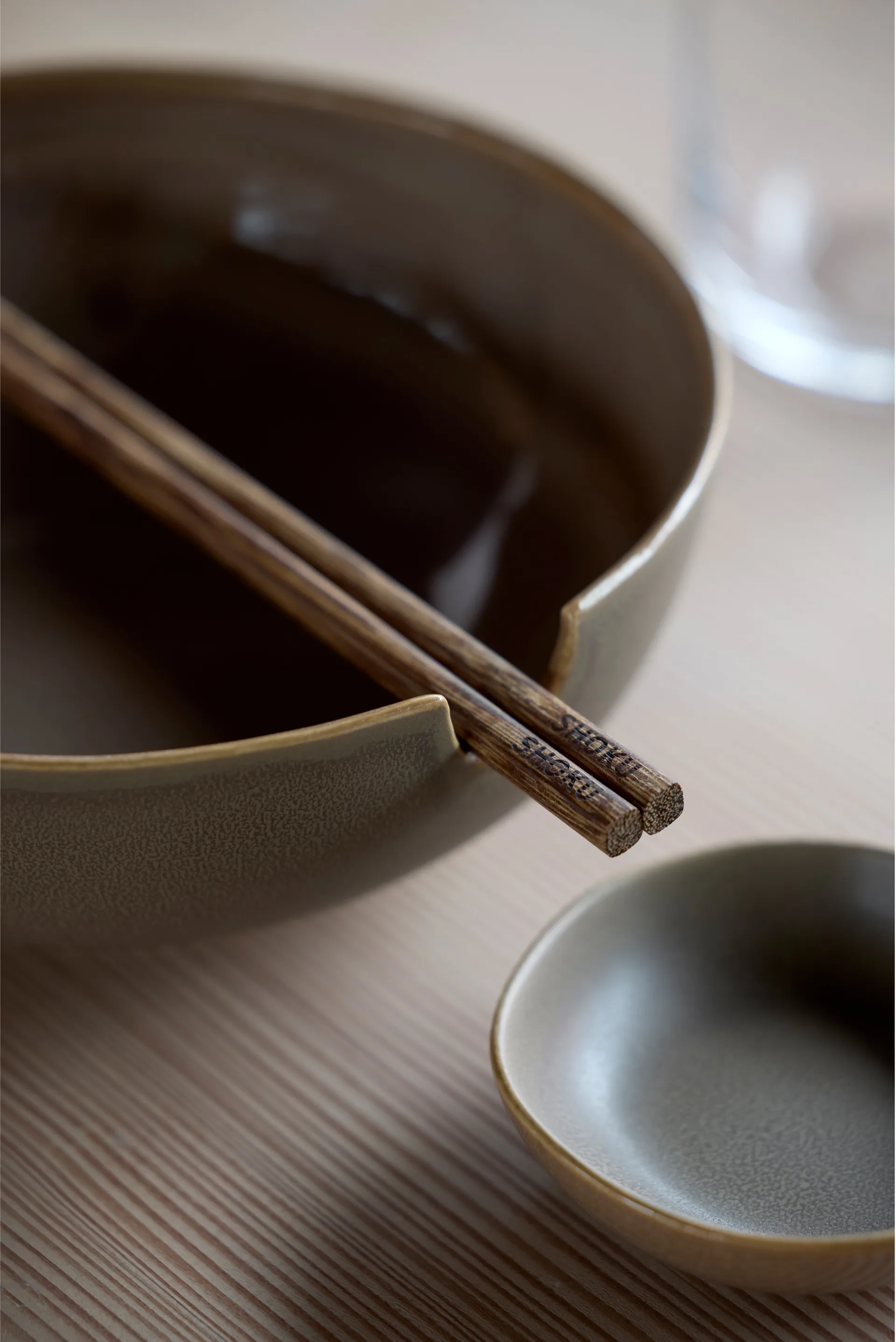 쇼쿠 라면 보울 Ø18.5 cm, Warm Brown Villa Collection | 빌라 콜렉션