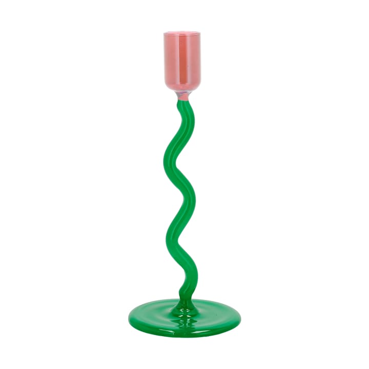 스타일즈 캔들스틱 19.6 cm - Green-pink - Villa Collection | 빌라 콜렉션